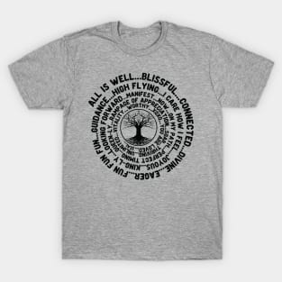 ABC FEEL GOOD Tree of Life Abraham-Hicks Inspired Law of Attraction T-Shirt